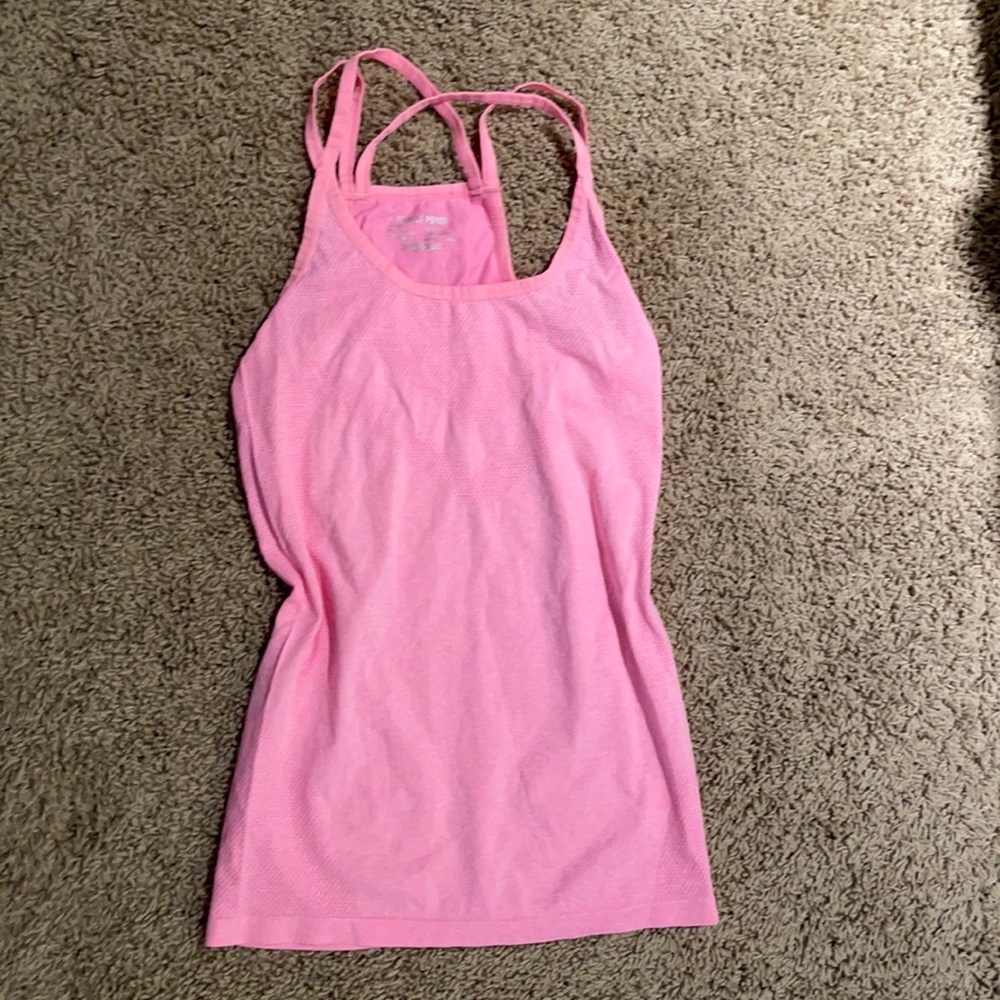Pink workout Tank